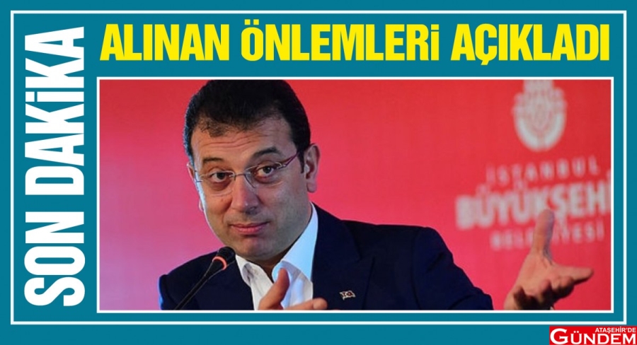 İBB, KISITLAMADA HİZMETLERİYLE İSTANBULLULARIN YANINDA ibb kısıtlama son dakika